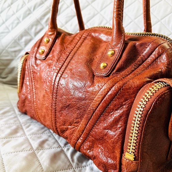 Botkier Goatskin Leather Shoulder Bag - Picture 3 of 6